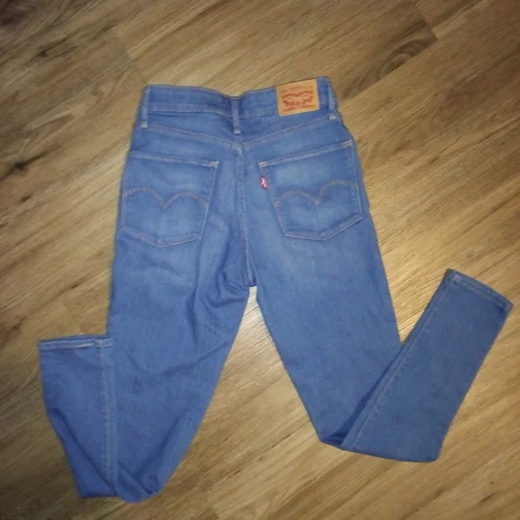 Levi Strauss 721 high rise skinny jeans - Picture 3 of 4